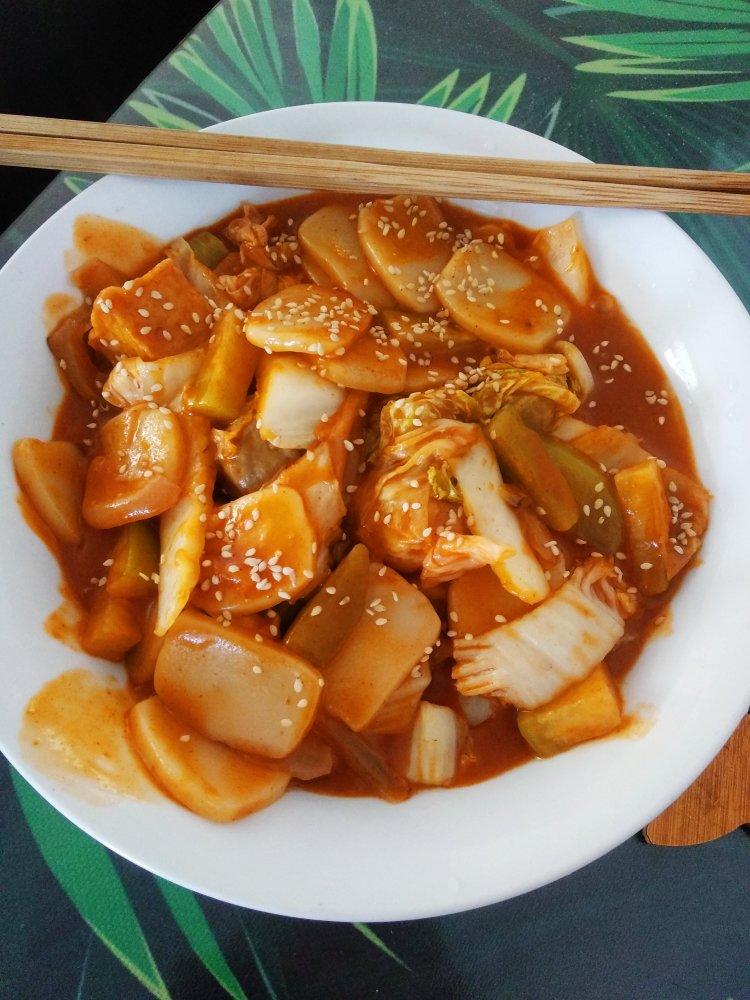 韩式辣炒年糕