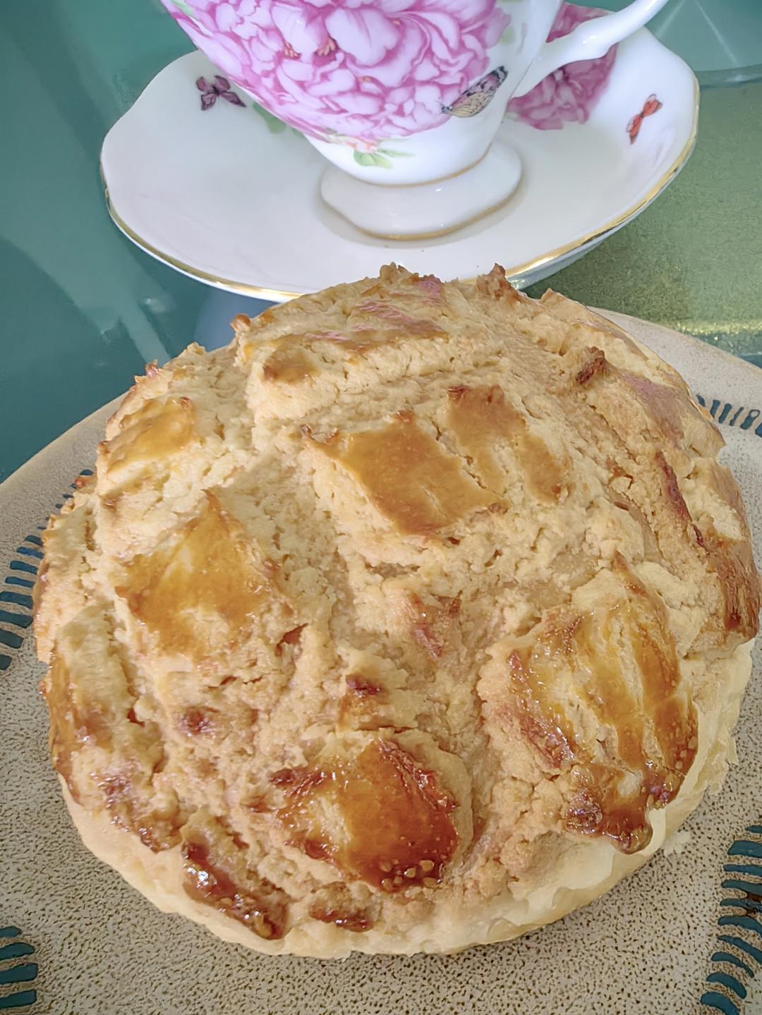 好吃到炸裂的港式菠萝包（附带制作酥皮的小视频）