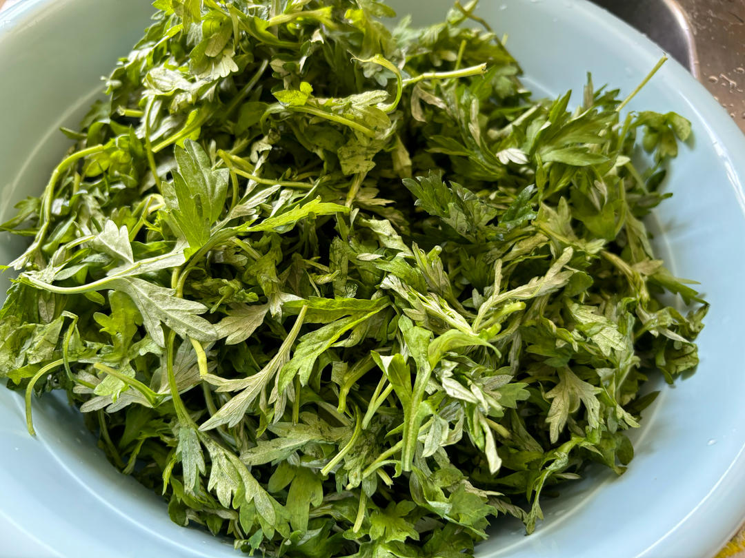 三种口味的青团🌸放三天都不硬 附艾草保存方法 馅料制作方法