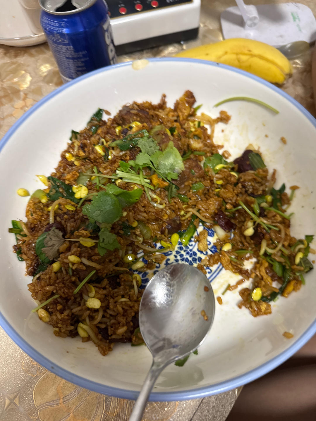 连吃了三天的炒饼