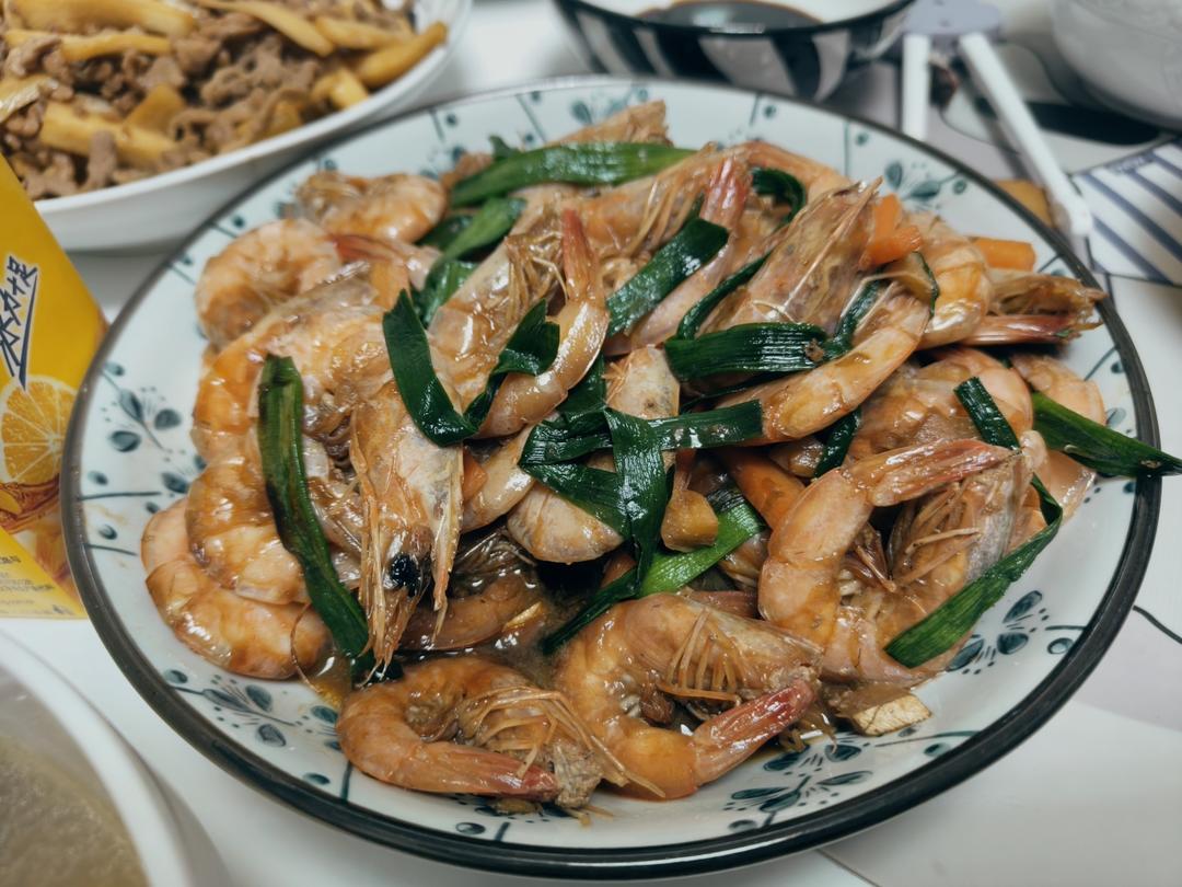 家庭版油焖大虾