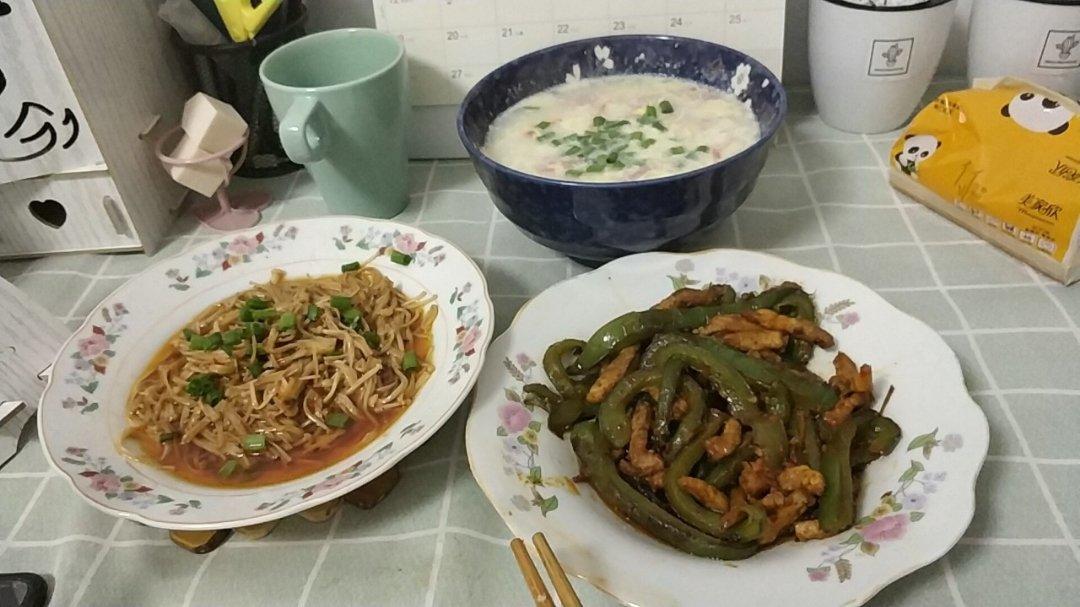 酱炒金针菇