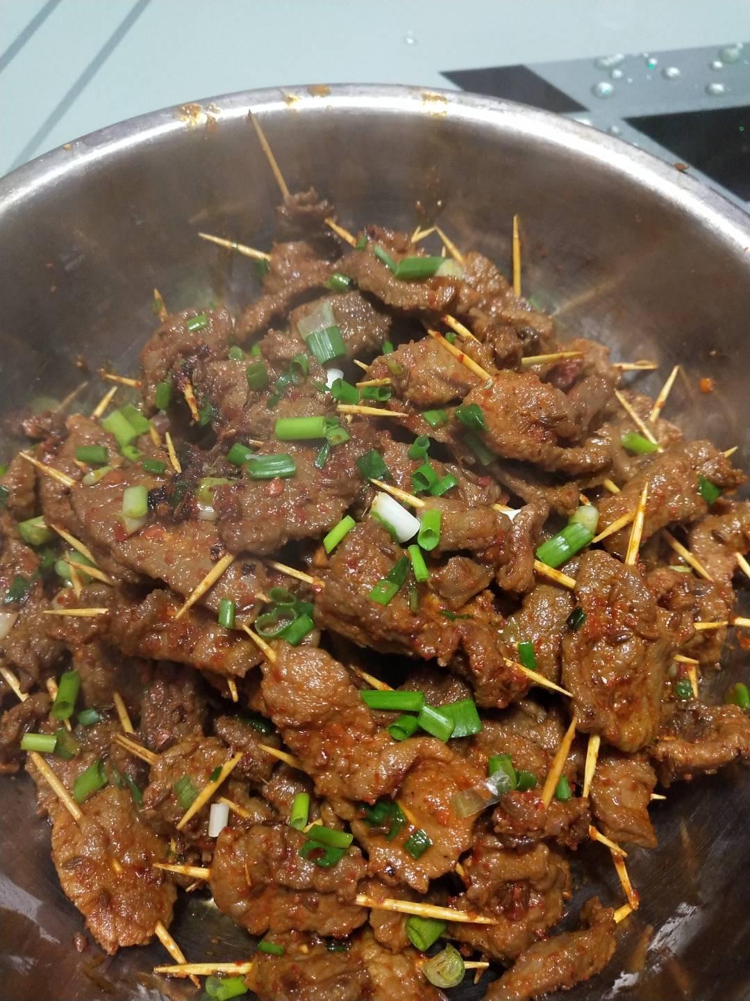 牙签牛肉串-湖南口味