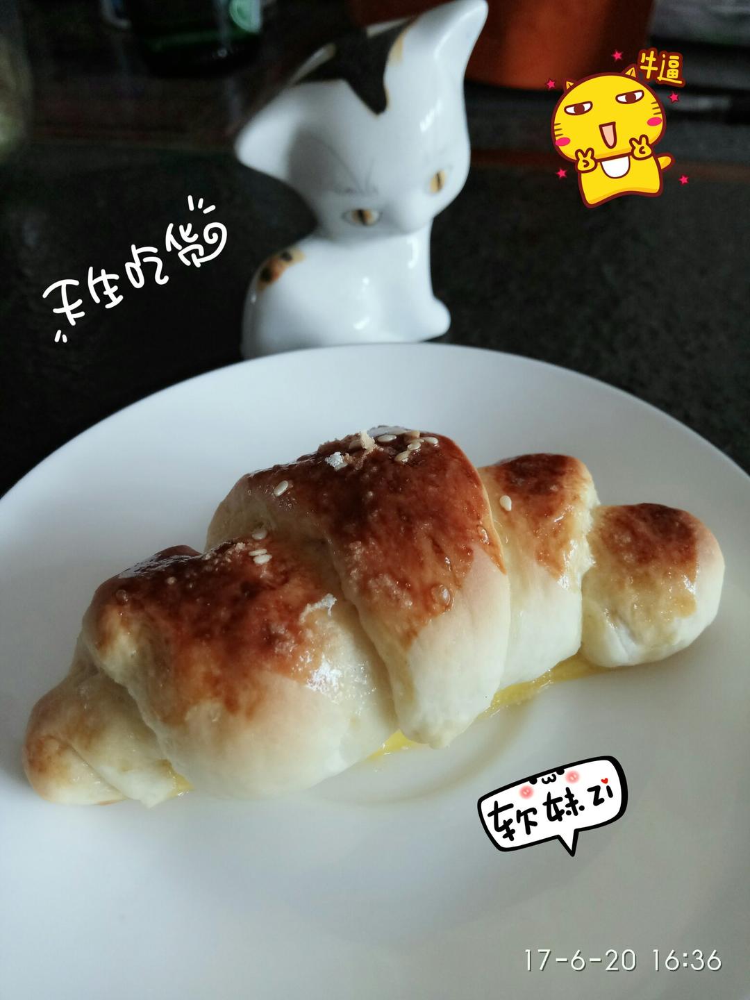 网络爆红的盐面包