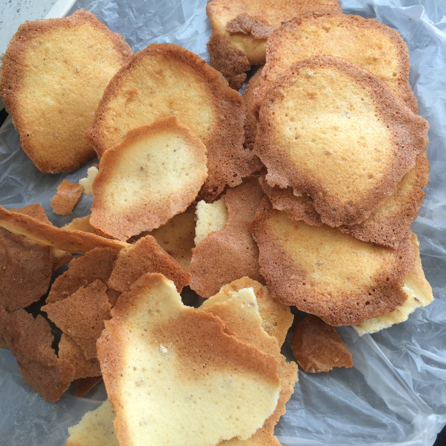 剩余蛋清好去处——杏仁薄饼