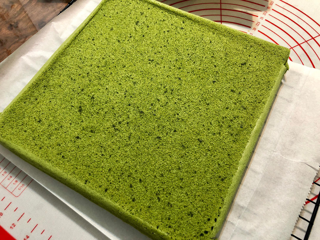 一卷就成功的抹茶蛋糕卷