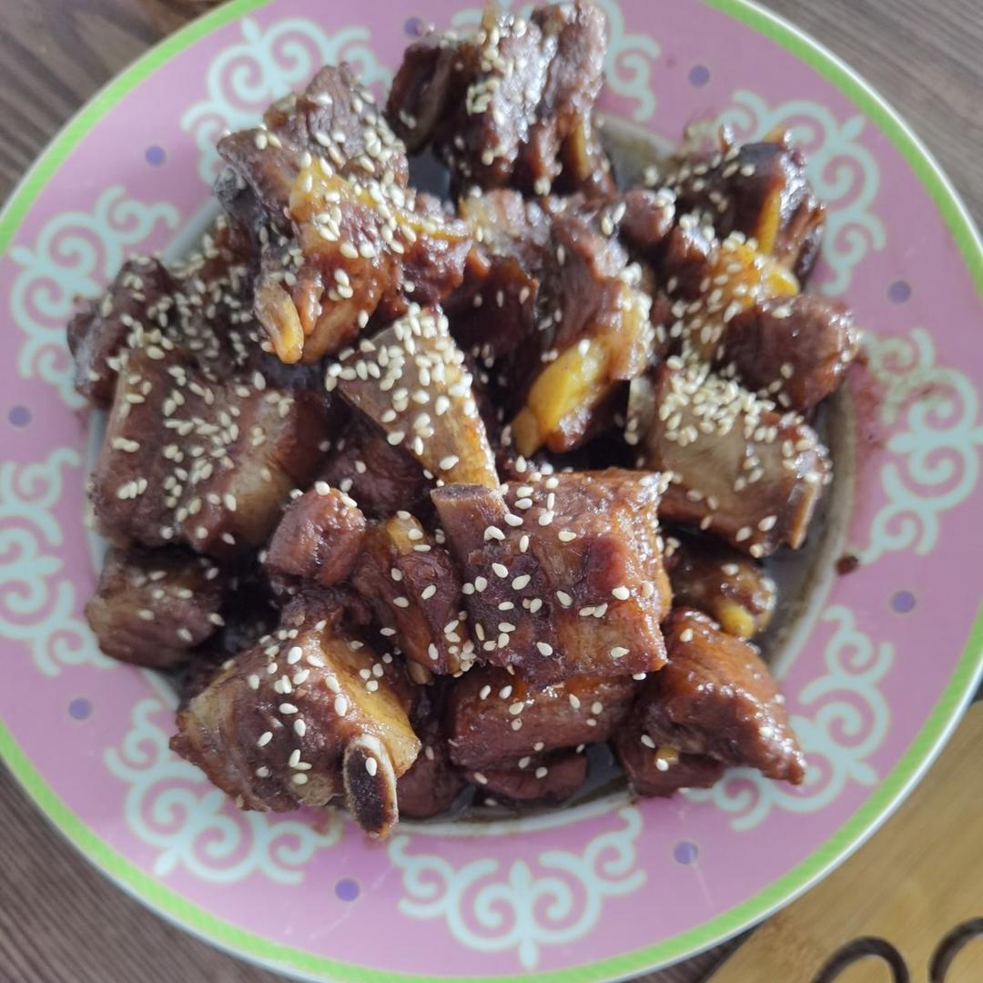 糖醋排骨/糖醋小排（不放油）（12345口诀做出正宗上海本帮）