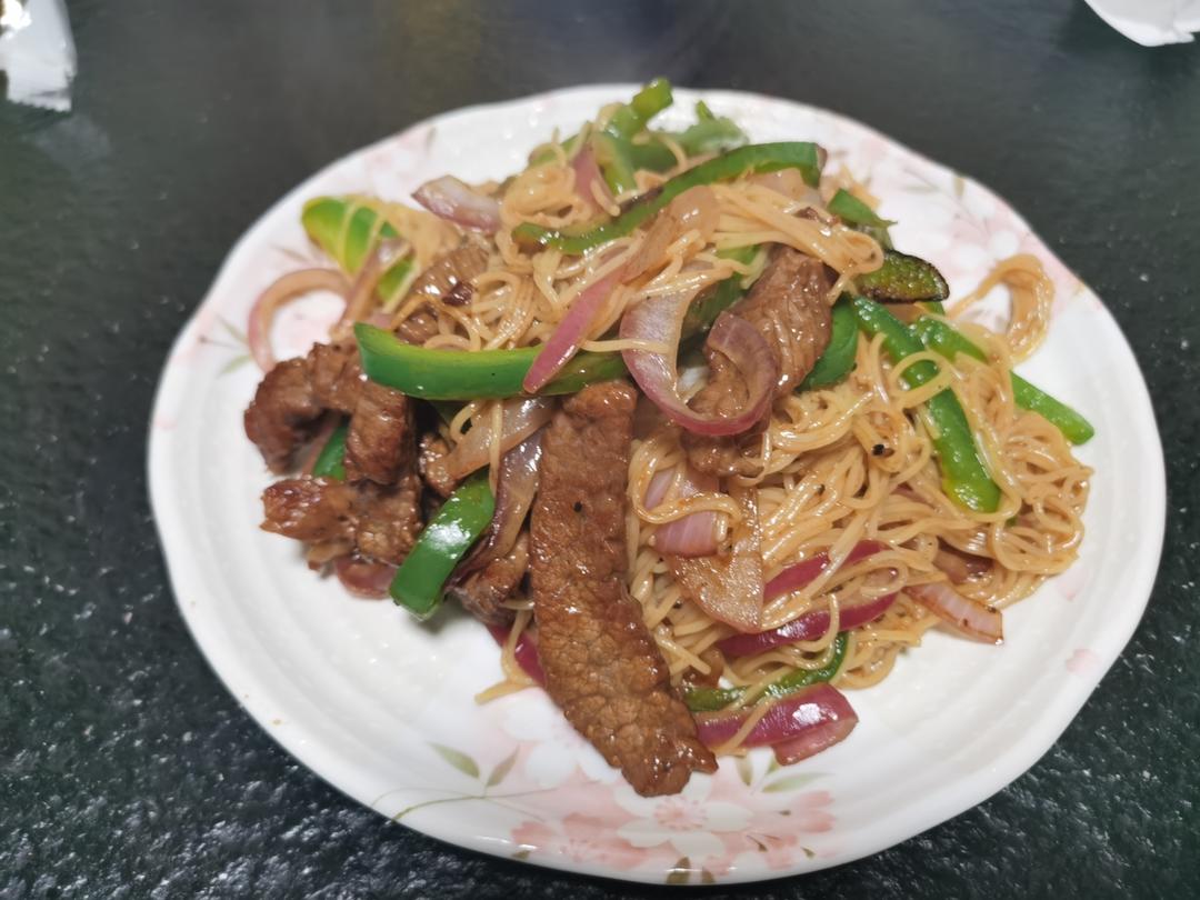 比餐厅好吃的黑椒牛柳意面🍝零失败简单教程