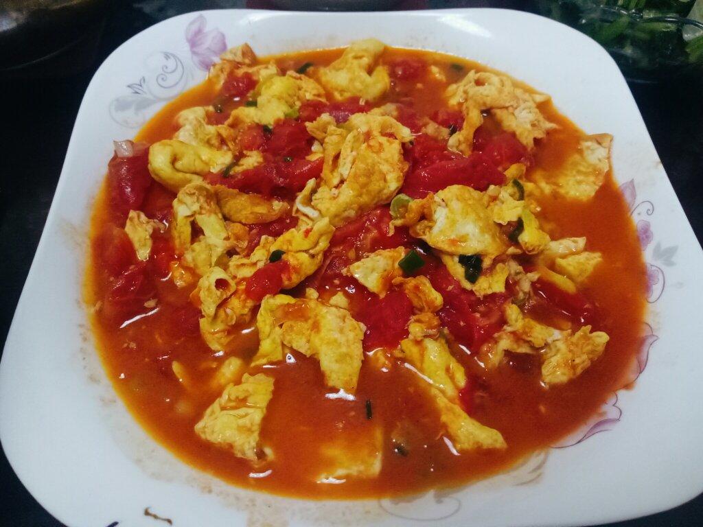 西红柿炒鸡蛋