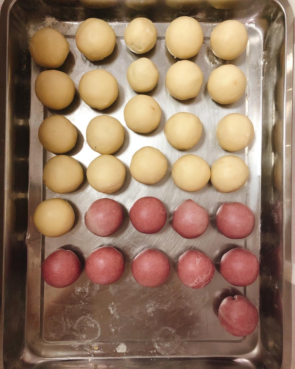 【五彩蛋黄酥】中秋必备 蛋黄酥中的爱马仕