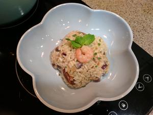鲜虾意大利炖饭 Shrimp Risotto with Cremini Mushroom的做法 步骤7