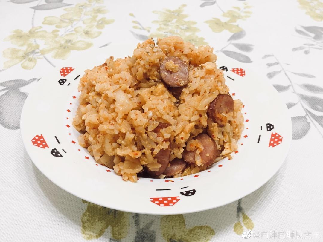 超简单美味泡菜蛋炒饭