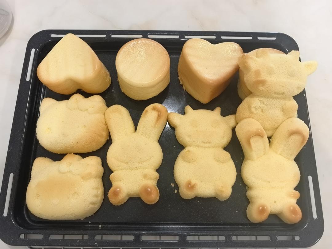 8寸萨瓦林(戚风蛋糕)