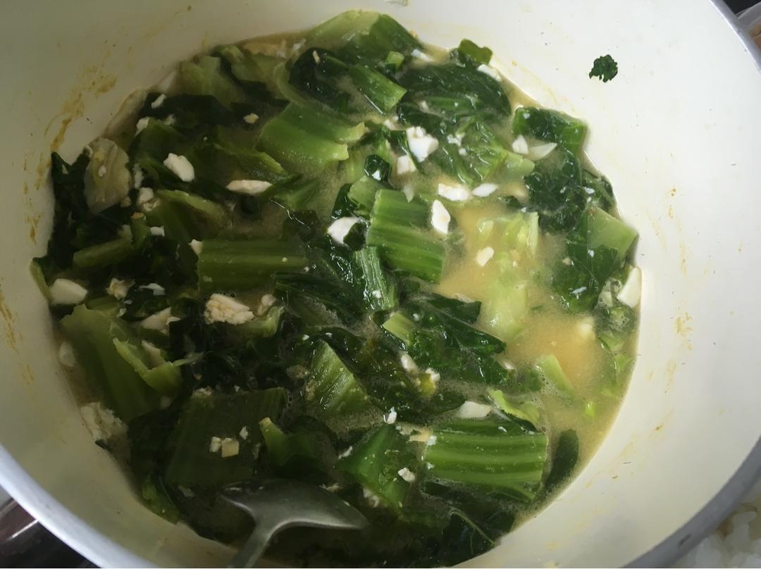 芥菜咸蛋汤