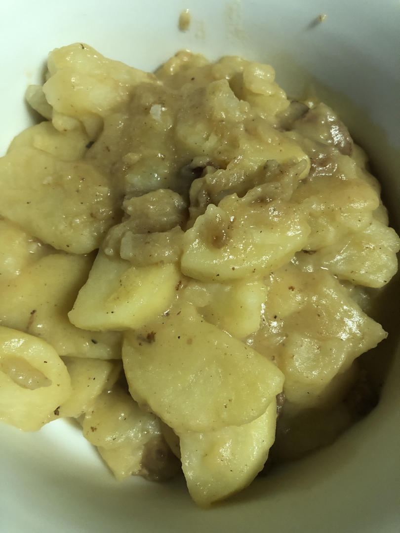 土豆炒猪肉 快手菜