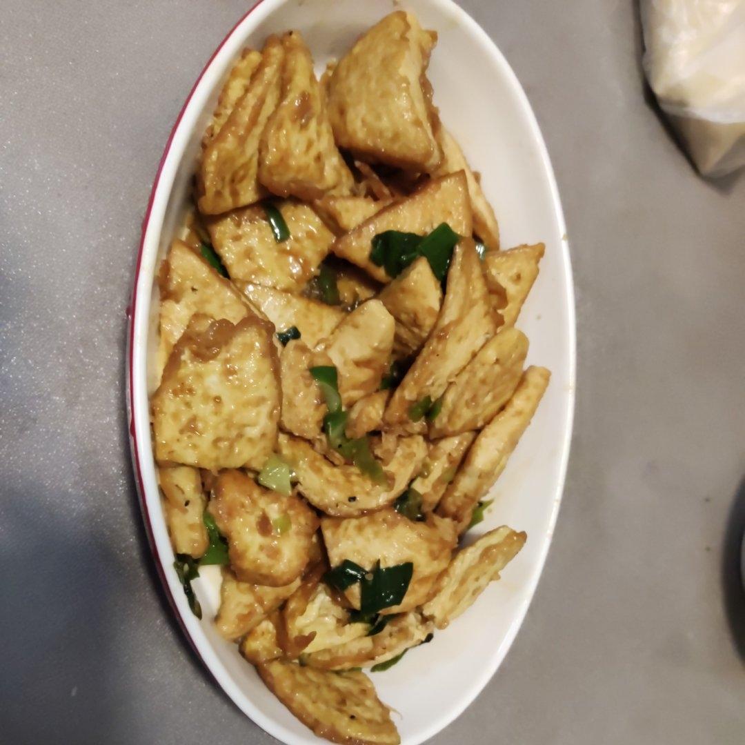 焖煎豆腐
