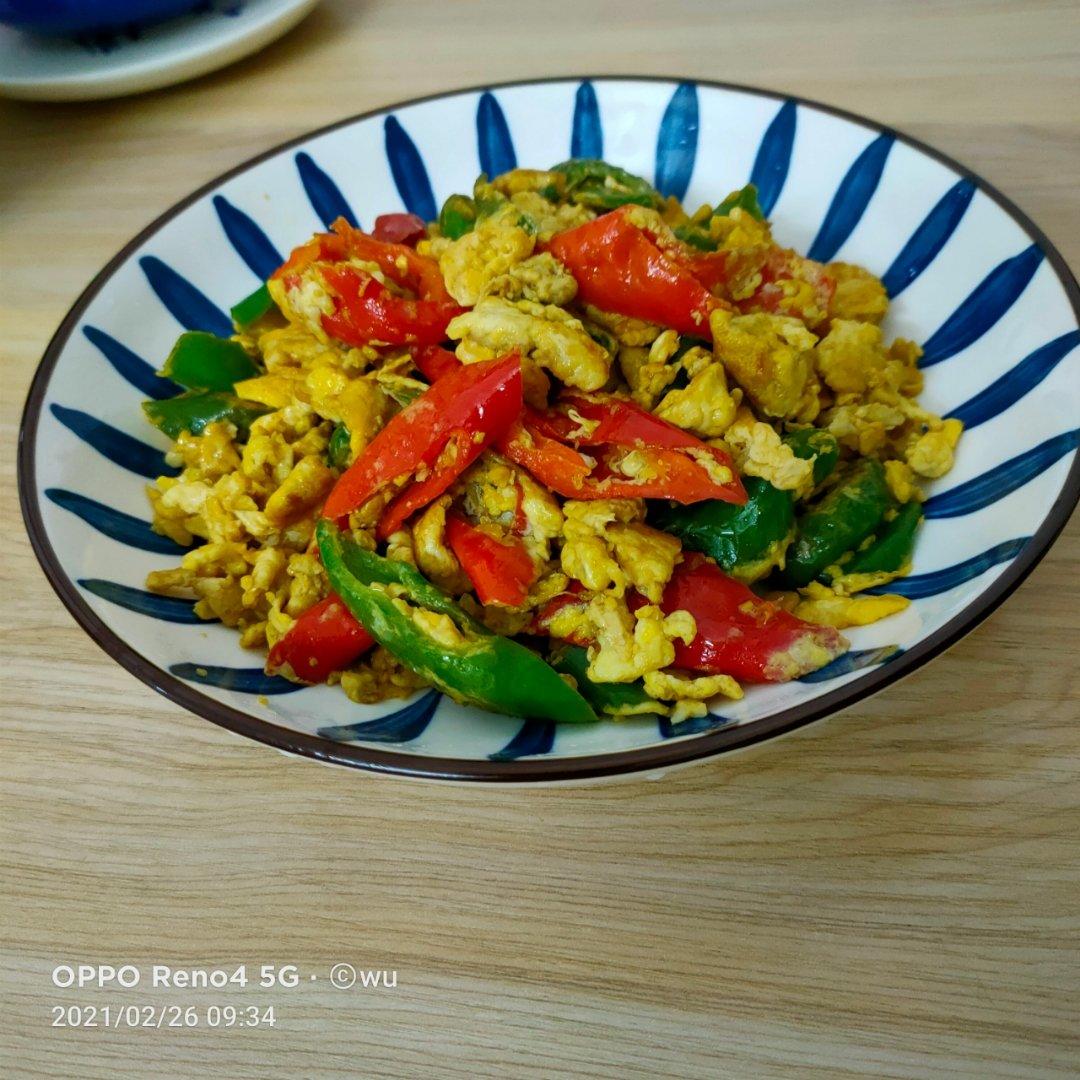 青椒炒鸡蛋