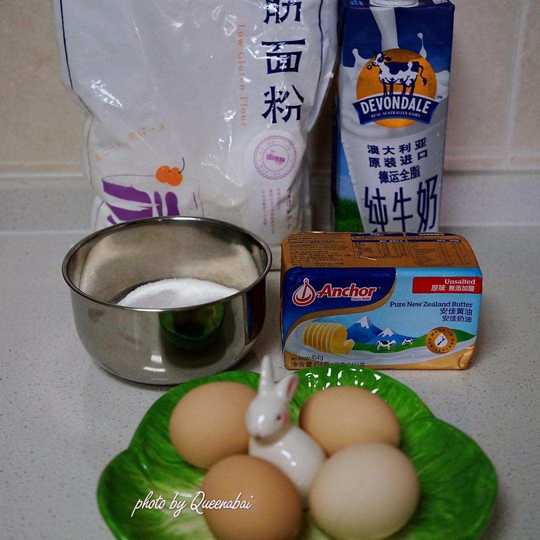 纯奶手撕吐司的做法 步骤1