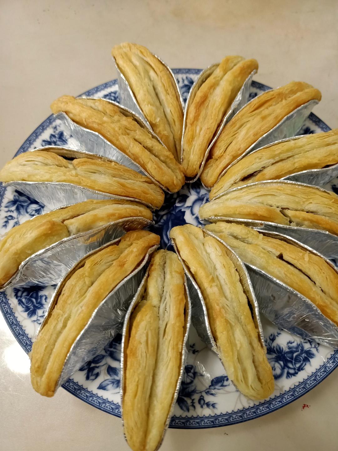 红豆酥（蛋挞皮版）