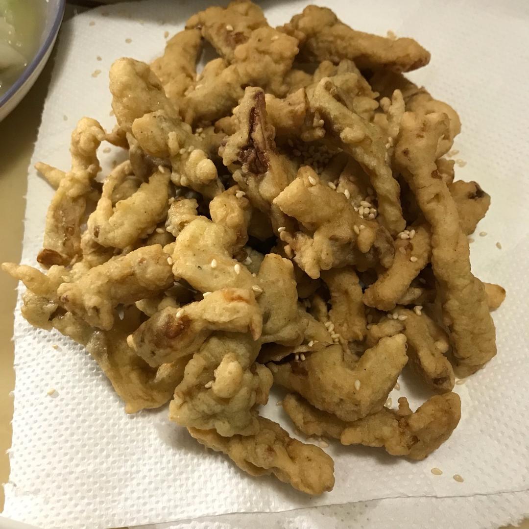 干炸蘑菇（家乡版）