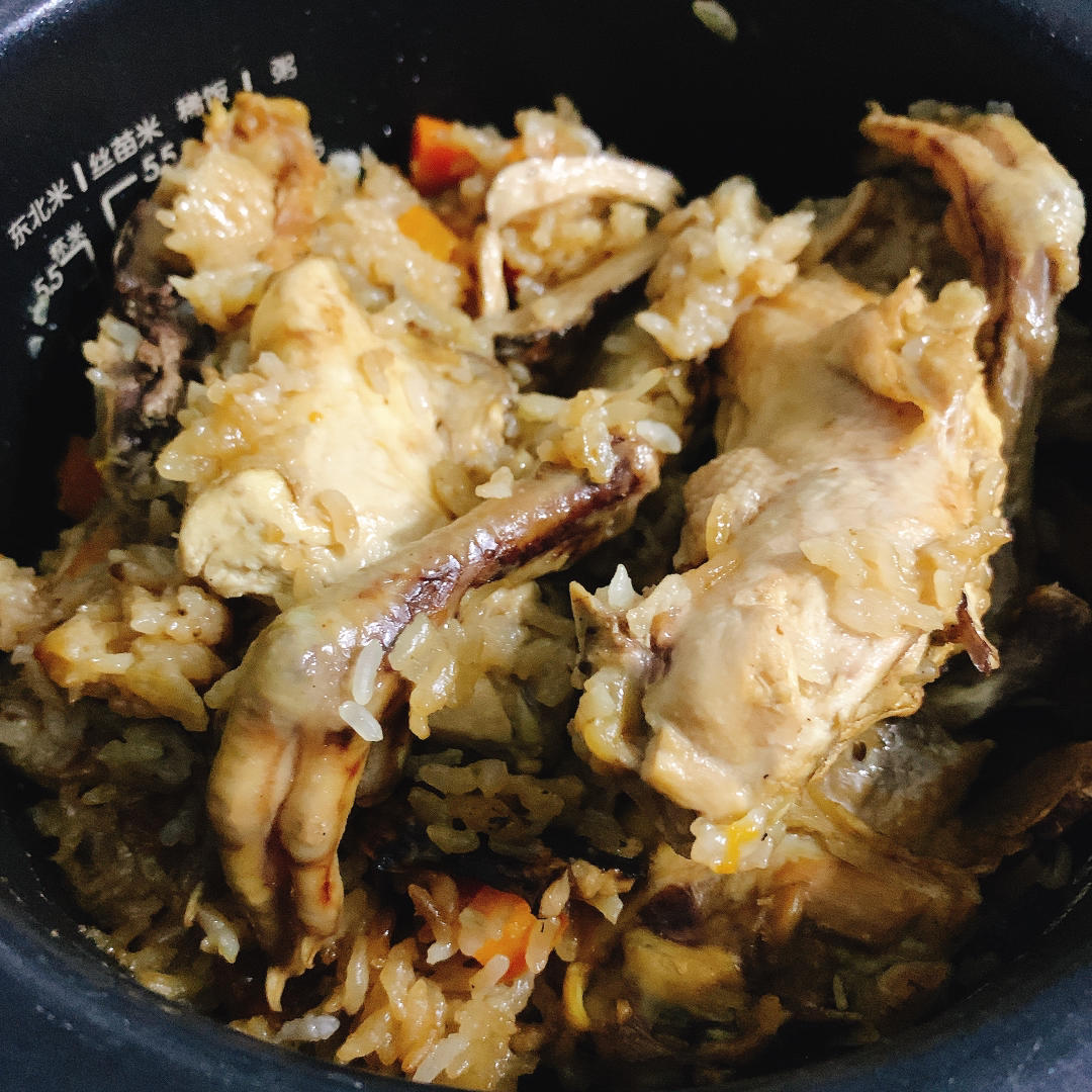 【电饭煲松茸焖饭】