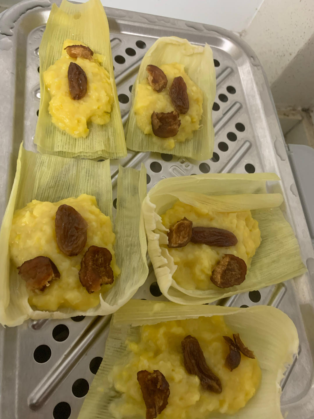 蒸甜玉米饼【9月北鼎蒸炖锅食谱】