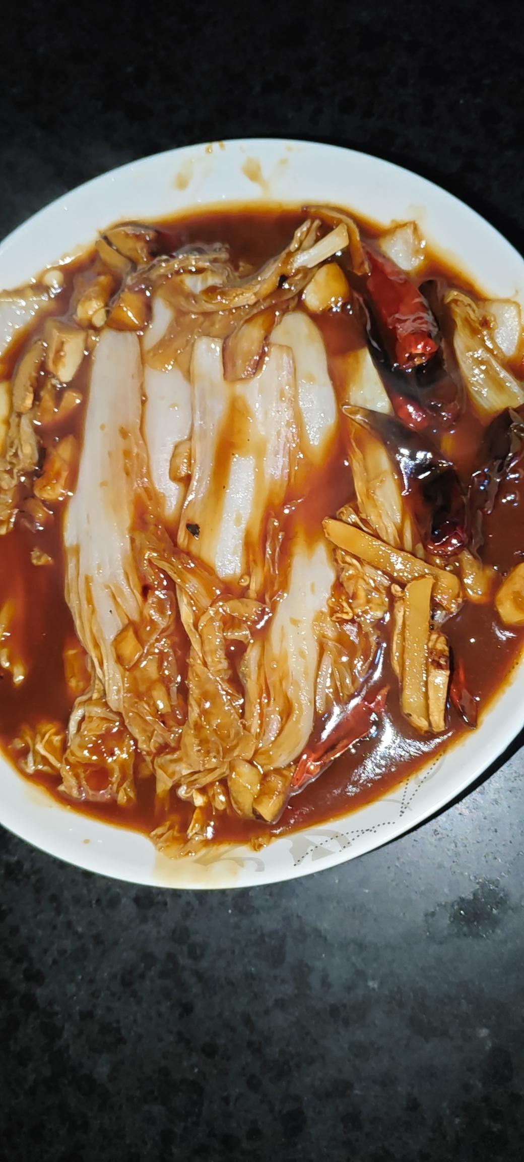 醋溜白菜片