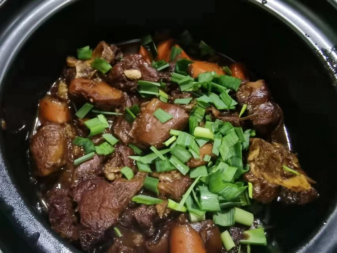 红烧羊腿肉