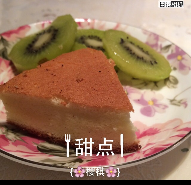 超简单完美戚风蛋糕（6寸2蛋）附打发、翻拌、脱模视频