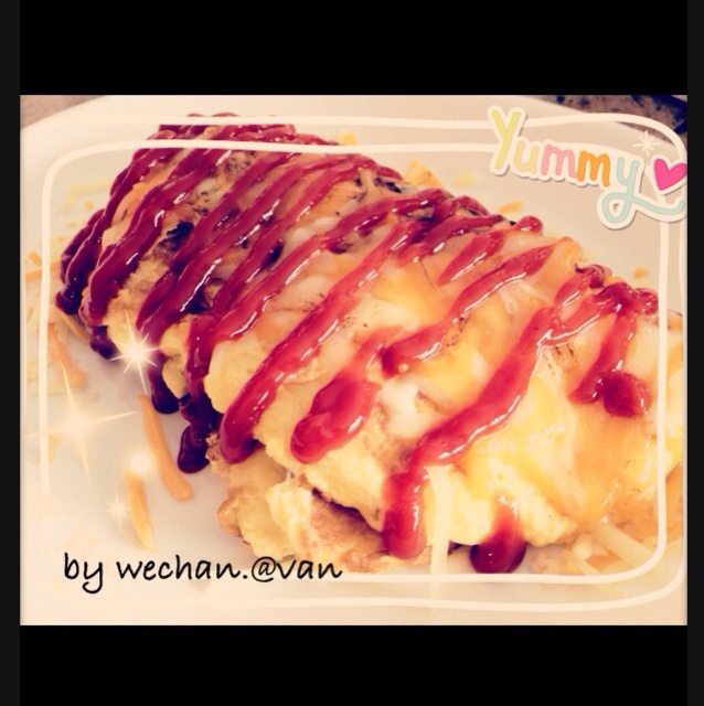 番茄蛋饼omelette