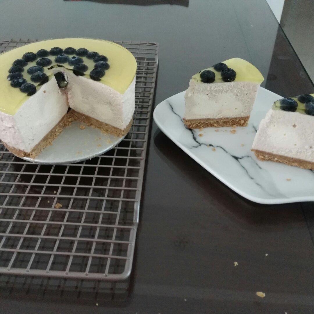 雪人惊喜慕斯(附零色素小贴士)