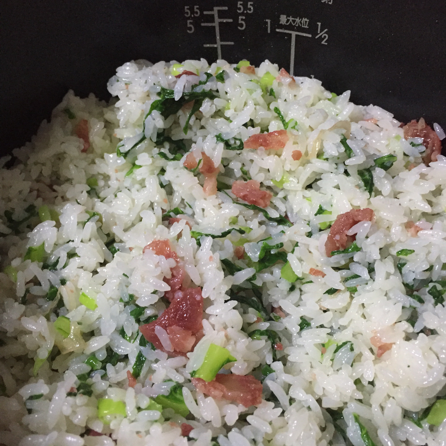 香肠菜饭