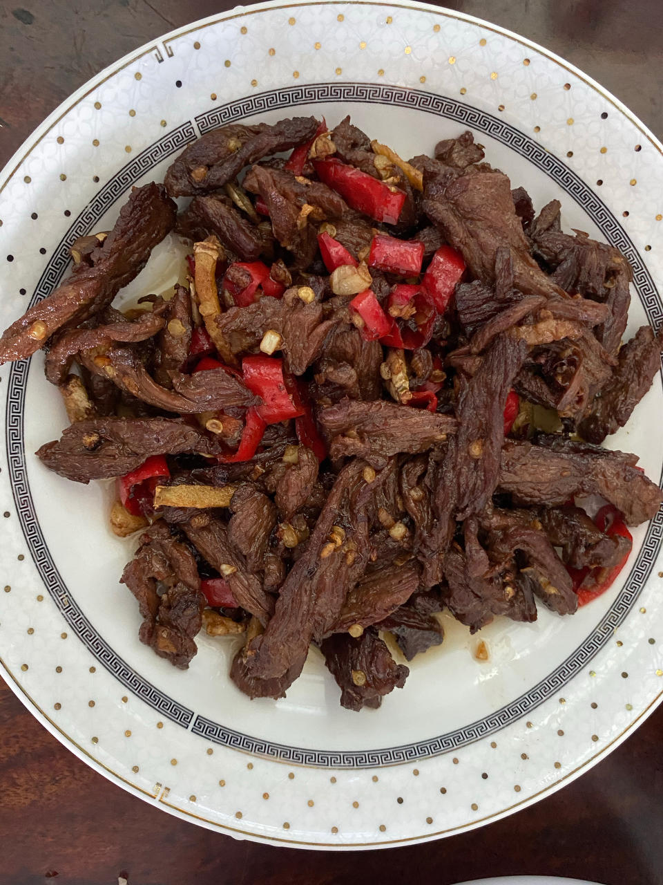 小炒牛肉