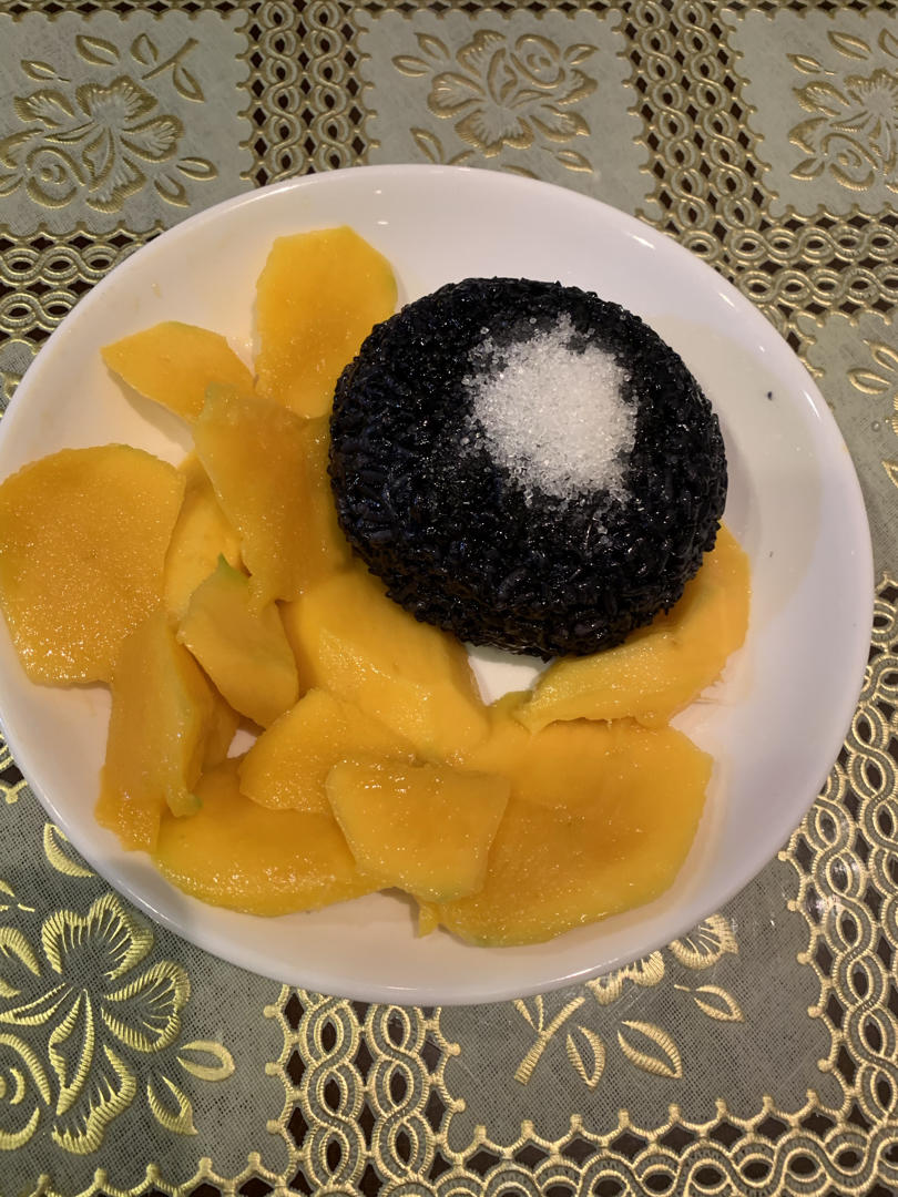 芒果乌汁糯米饭