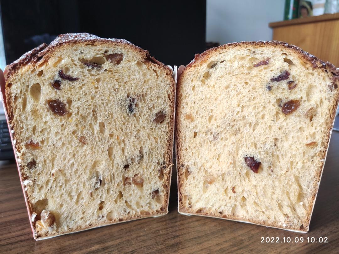 潘娜托尼 圣诞面包           Panettone（中种法）