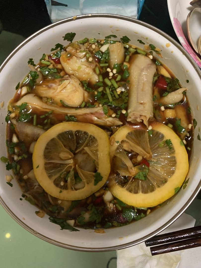 超好吃的🍋酸辣凤爪