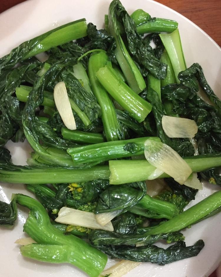 炝炒菜心