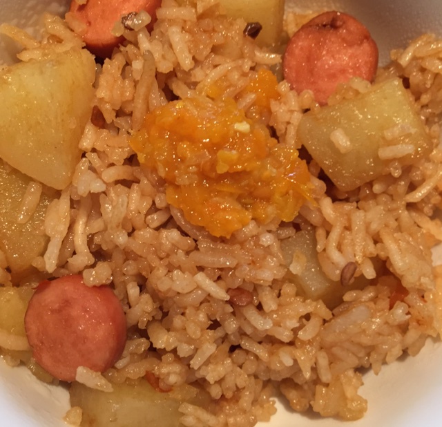 土豆焖饭（电饭锅版）