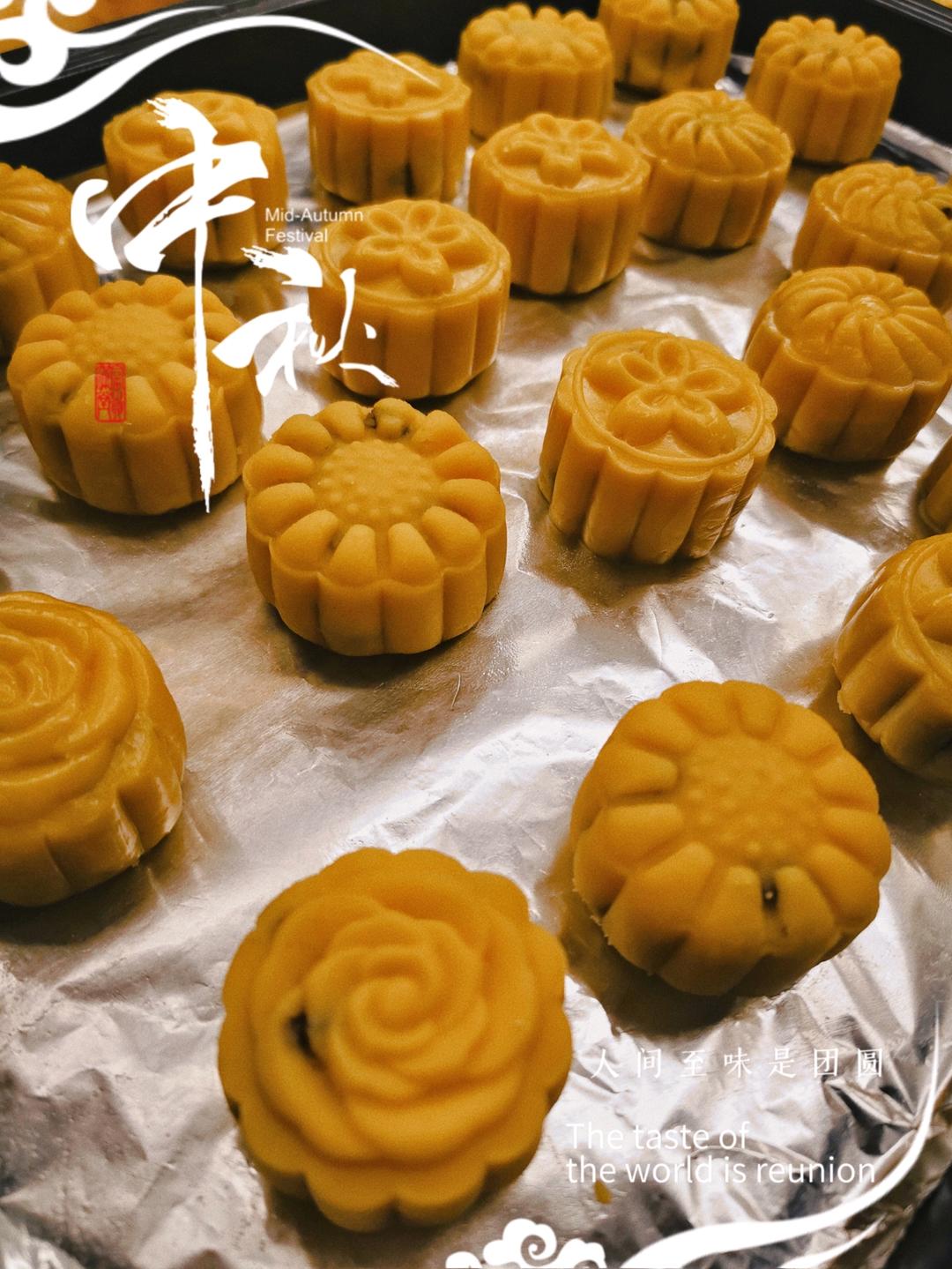 椰蓉奶香月饼（多次实验，配方超好用！）
