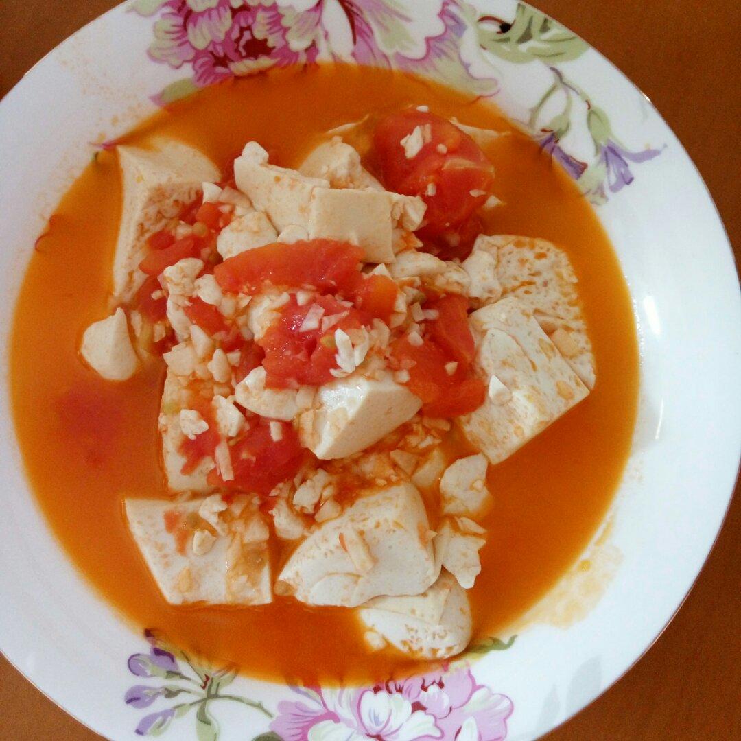 番茄豆腐