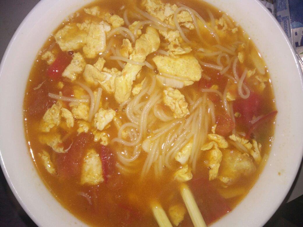 西红柿鸡蛋面