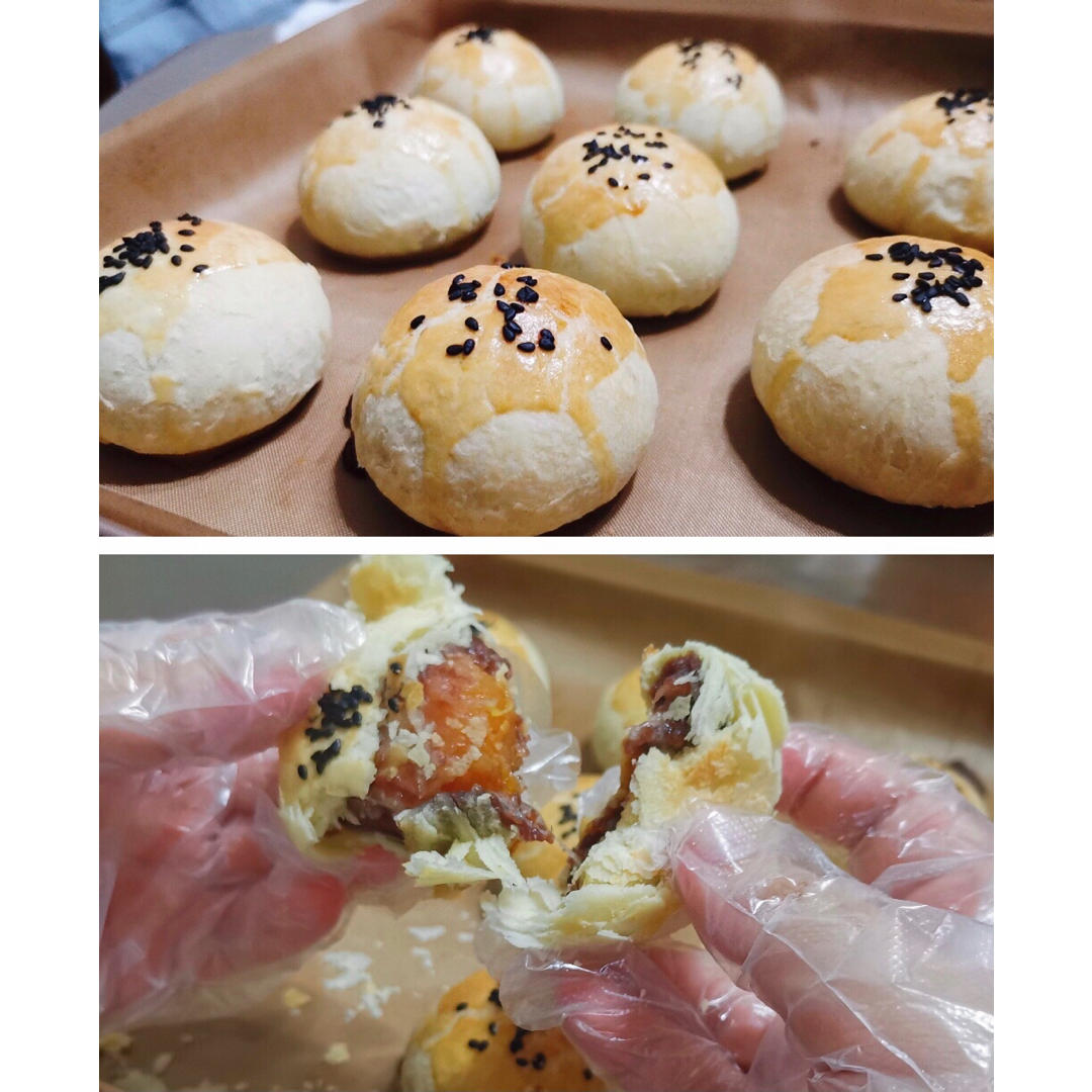 牛奶蛋黄酥（黄油版）