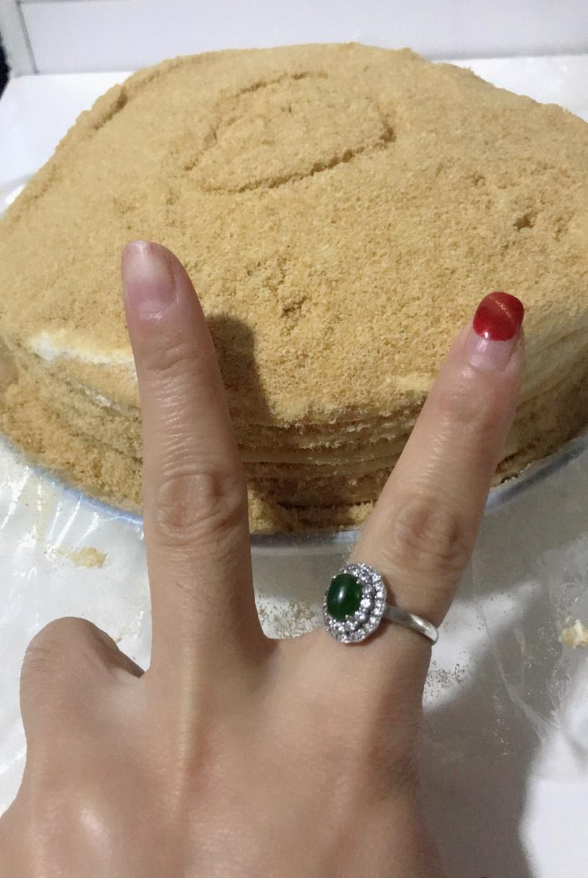 俄罗斯蜂蜜蛋糕   千层蛋糕【又名提拉米苏】