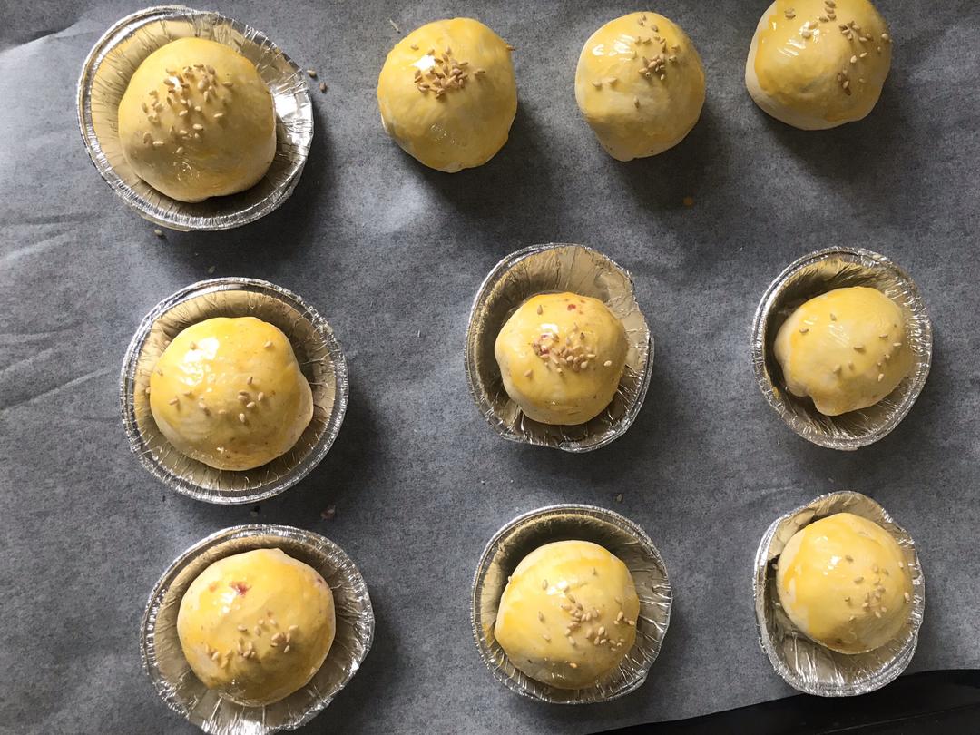 蛋挞皮紫薯酥～超级简单快手（榴莲酥各种酥）的做法 步骤5