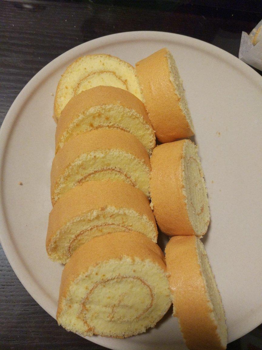 原味蛋糕卷
