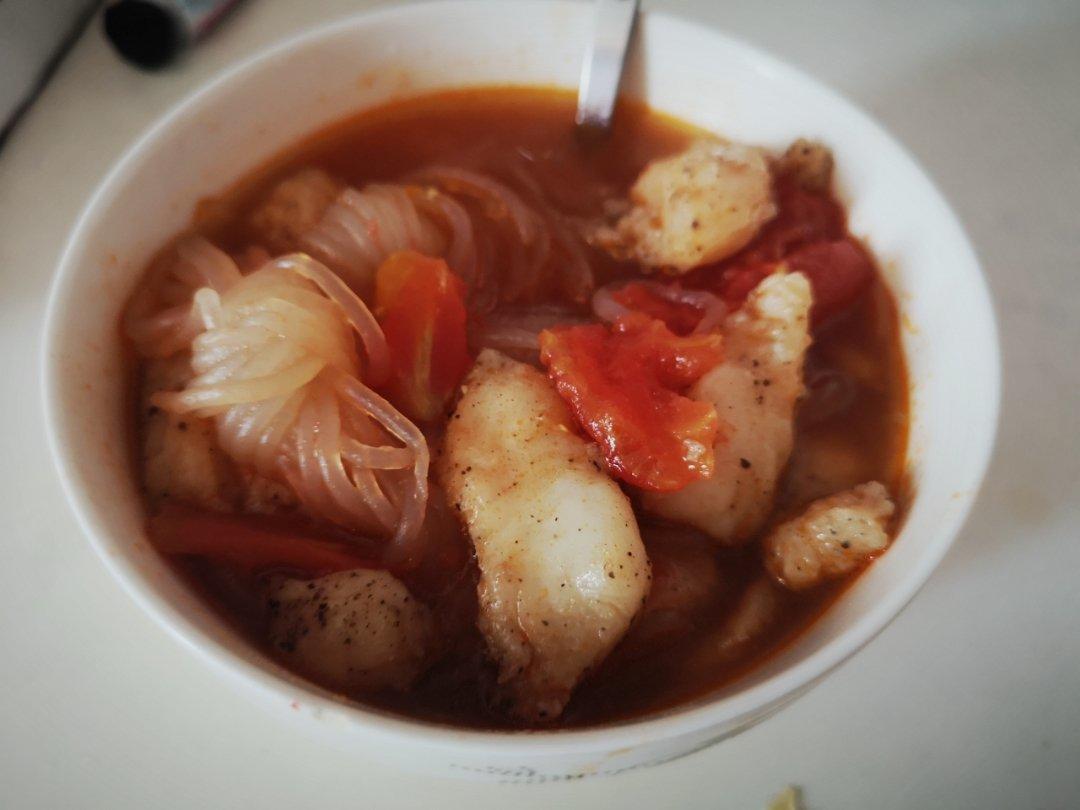 低脂食谱🌟番茄龙利鱼汤🌟低热量高蛋白