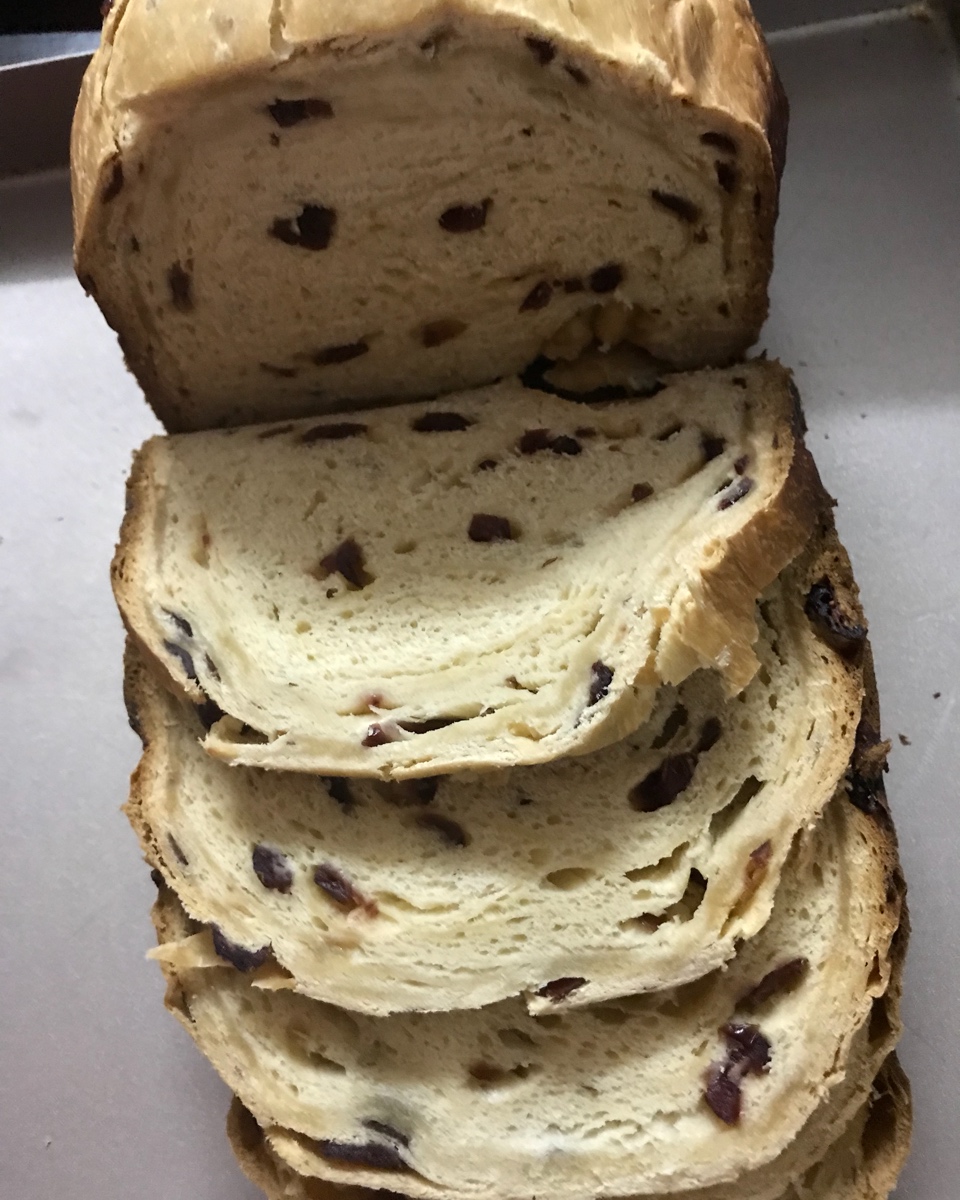 面包机做面包的方法（一键式蔓越莓淡奶油面包）