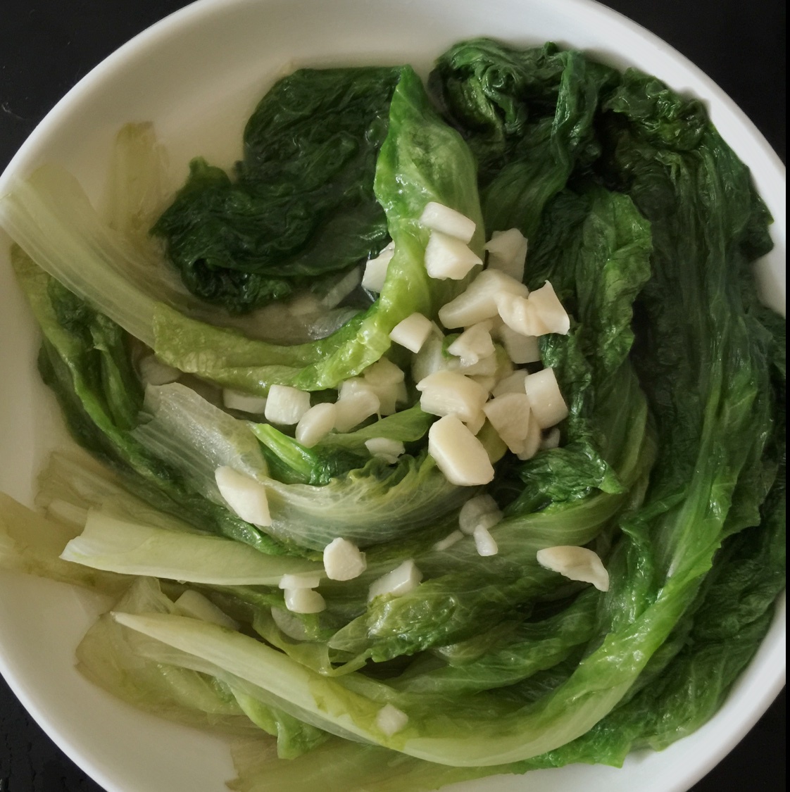 蒜蓉炒生菜