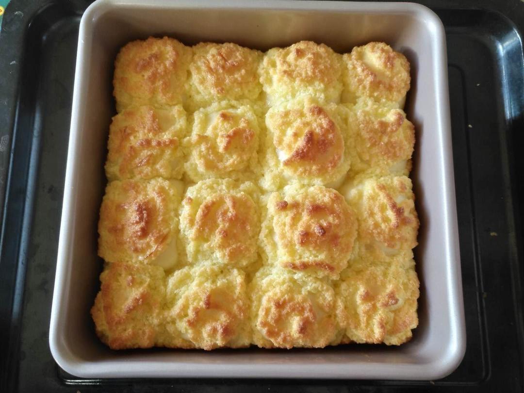 椰蓉酱面包（一次发酵，手残党福音）