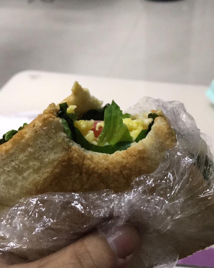 火腿芝士蛋三文治